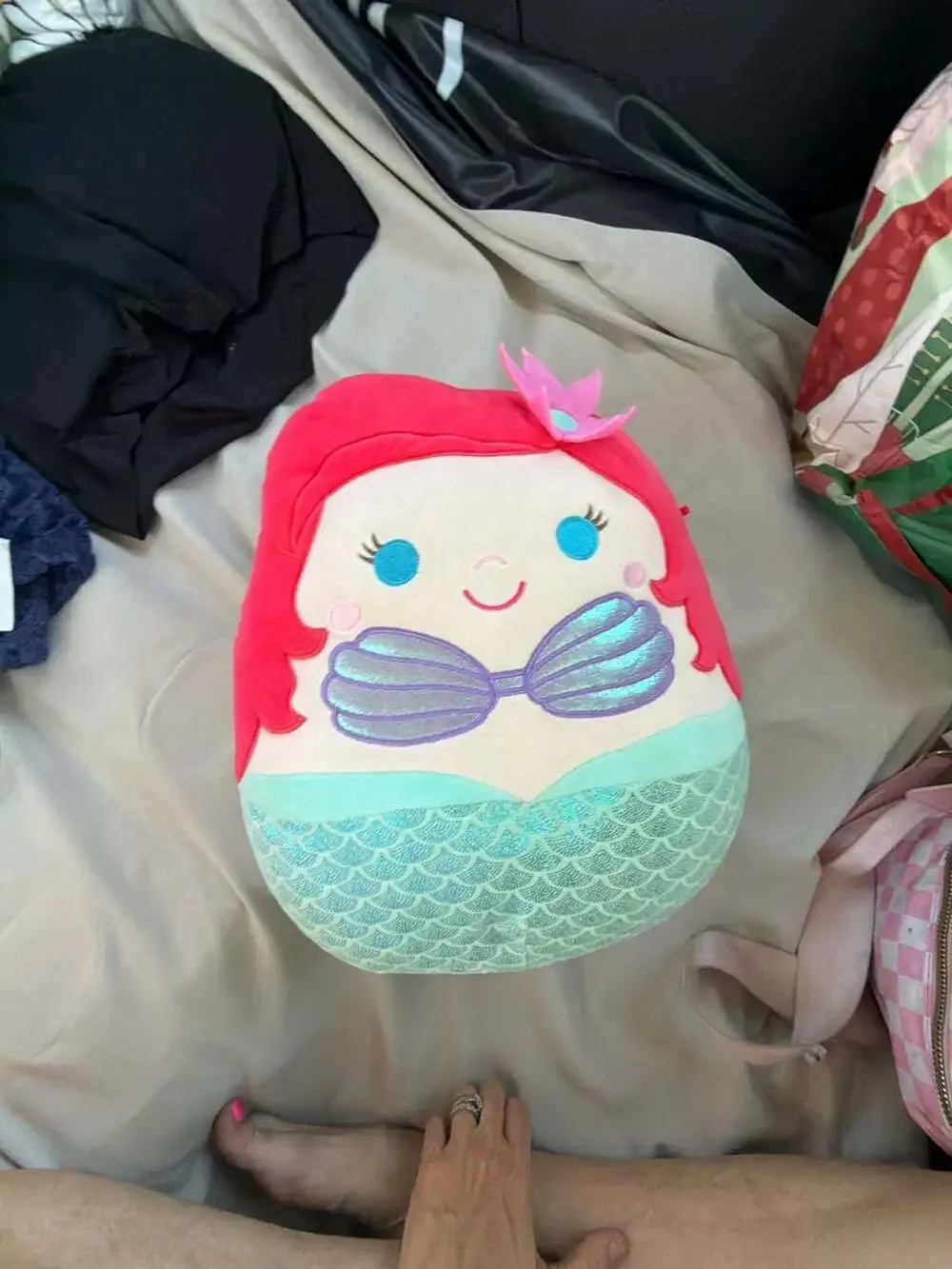 Disney The Little Mermaid Ariel‎ Squishmallow Plush Kellytoy